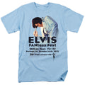 Elvis Presley - Fantasy Fest 2022 Lights - Adult Unisex T-Shirt - Blue