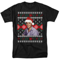 Elvis Presley - Ugly Christmas Sweater - Adult Unisex T-Shirt - Black