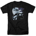 Elvis Presley - Hillbilly Cat - Adult Unisex Short Sleeve T-Shirt - Black