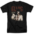 Elvis Presley - Viva Star - Adult Unisex Short Sleeve T-Shirt - Black