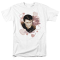 Elvis Presley - Love Me Tender - Adult Unisex Short Sleeve T-Shirt - White