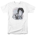 Elvis Presley - Lonesome Tonight - Adult Unisex Short Sleeve T-Shirt - White