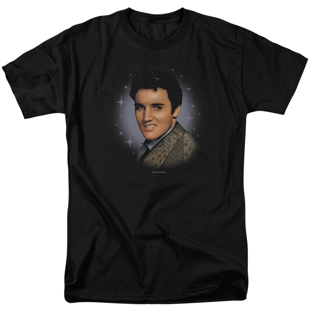 Elvis Presley - Starlite - Adult Unisex Short Sleeve T-Shirt - Black