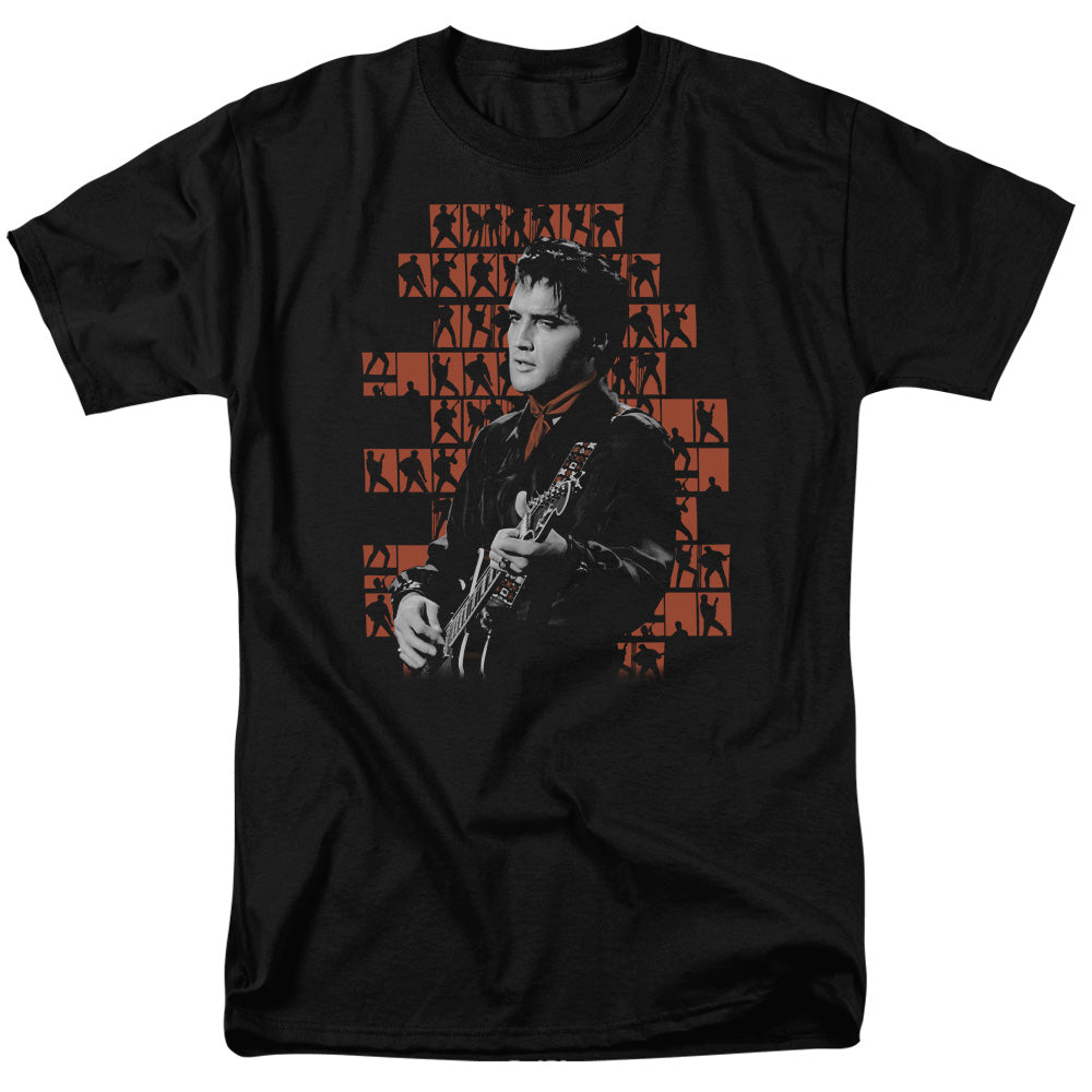Elvis Presley - 1968 - Adult Unisex Short Sleeve T-Shirt - Black