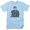 Elvis Presley - Repeat - Adult Unisex Short Sleeve T-Shirt - Blue