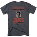 Elvis Presley - Buffalo 1956 - Adult Unisex Short Sleeve T-Shirt - Gray