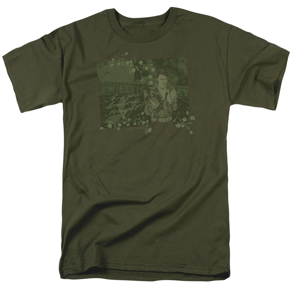 Elvis Presley - That 70s Elvis - Adult Unisex Short Sleeve T-Shirt - Green