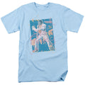 Elvis Presley - Splatter Hawaii - Adult Unisex Short Sleeve T-Shirt - Blue