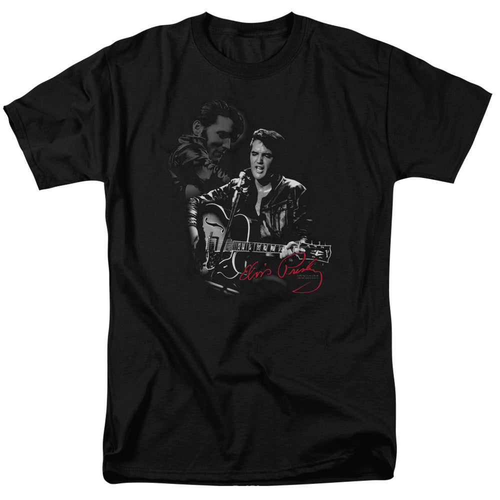 Elvis Presley - Show Stopper - Adult Unisex Short Sleeve T-Shirt - Black