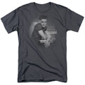 Elvis Presley - Trouble - Adult Unisex Short Sleeve T-Shirt - Gray
