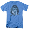 Elvis Presley - Blue Suede Fade - Adult Unisex Short Sleeve T-Shirt - Blue