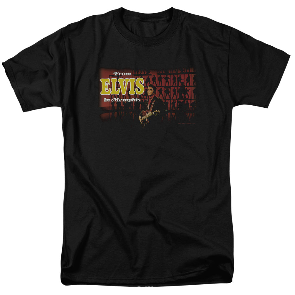 Elvis Presley - From Elvis In Memphis - Adult Unisex T-Shirt - Black