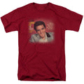 Elvis Presley - Jailhouse Rock 45 - Adult Unisex Short Sleeve T-Shirt - Red