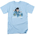 Elvis Presley - Jailhouse Rocker - Adult Unisex Short Sleeve T-Shirt - Blue