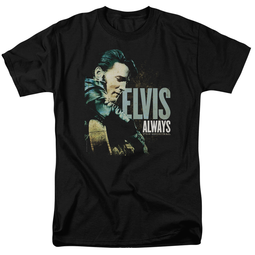 Elvis Presley - Always The Original - Adult Unisex Short Sleeve T-Shirt - Black