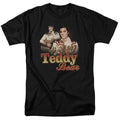Elvis Presley - Teddy Bear - Adult Unisex Short Sleeve T-Shirt - Black