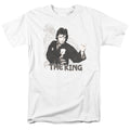 Elvis Presley - Fighting King - Adult Unisex Short Sleeve T-Shirt - White