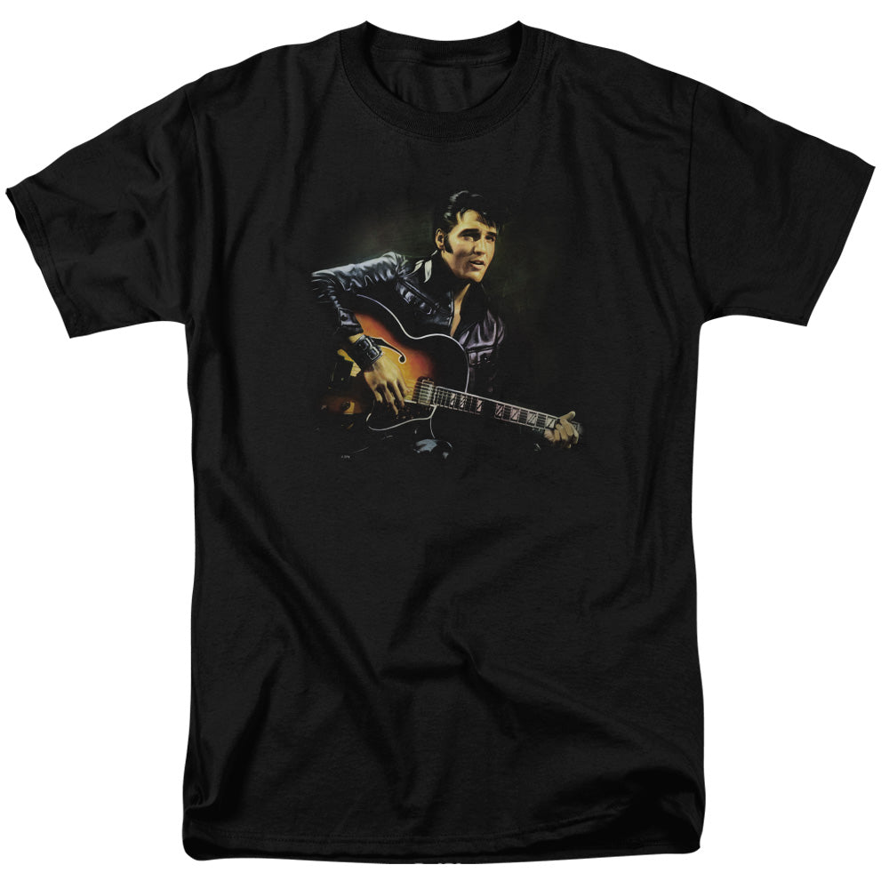 Elvis Presley - 1968 #2 - Adult Unisex Short Sleeve T-Shirt - Black