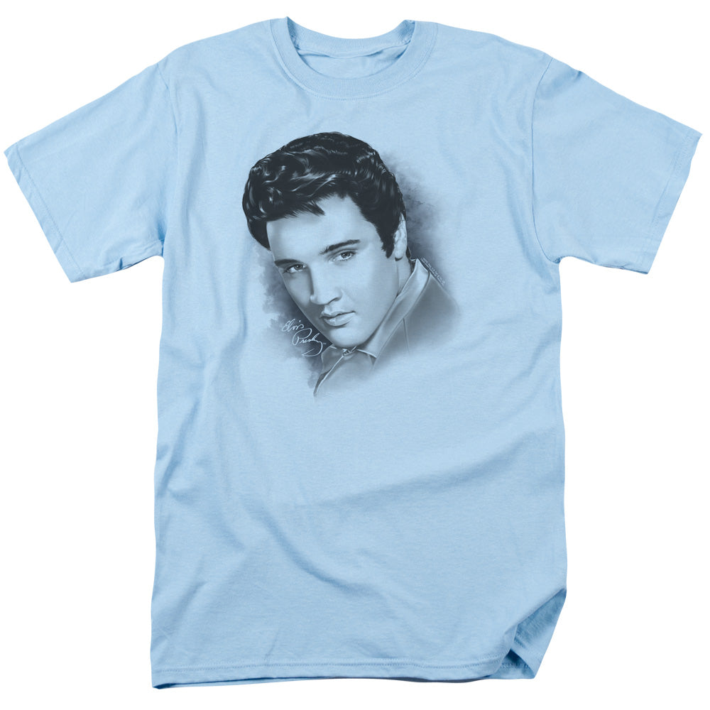 Elvis Presley - Dreamy - Adult Unisex Short Sleeve T-Shirt - Blue