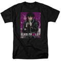 Elvis Presley - 35th Anniversary Leather - Adult Unisex T-Shirt - Black