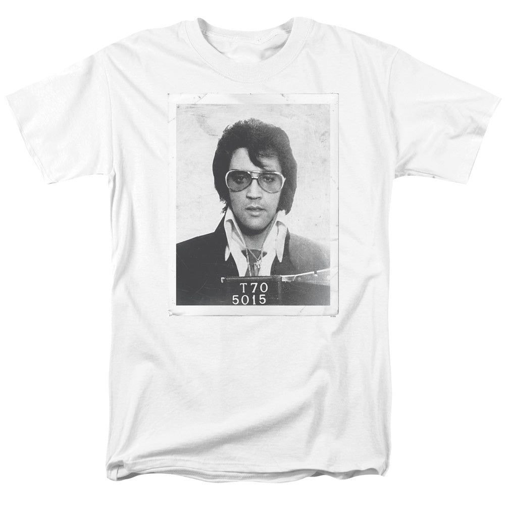 Elvis Presley - Framed - Adult Unisex Short Sleeve T-Shirt - White
