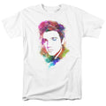 Elvis Presley - Watercolor King - Adult Unisex Short Sleeve T-Shirt - White