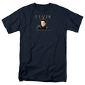 Elvis Presley - The Wonder Of You - Adult Unisex Short Sleeve T-Shirt - Blue