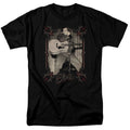 Elvis Presley - Elvis Pinstripes - Adult Unisex Short Sleeve T-Shirt - Black