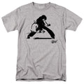 Elvis Presley - Elvis Vegas - Adult Unisex Short Sleeve T-Shirt - Gray