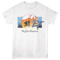 E.T. The Extra-Terrestrial - Moon Forest And Bike - Adult Short Sleeve T-Shirt - White