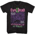 Evil Dead - Ex Mortis - American Classics - Solid Black Adult Short Sleeve T-Shirt