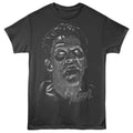 Evil Dead - Deadite Ash - Front Print Adult Short Sleeve Solid T-Shirt - Smoke