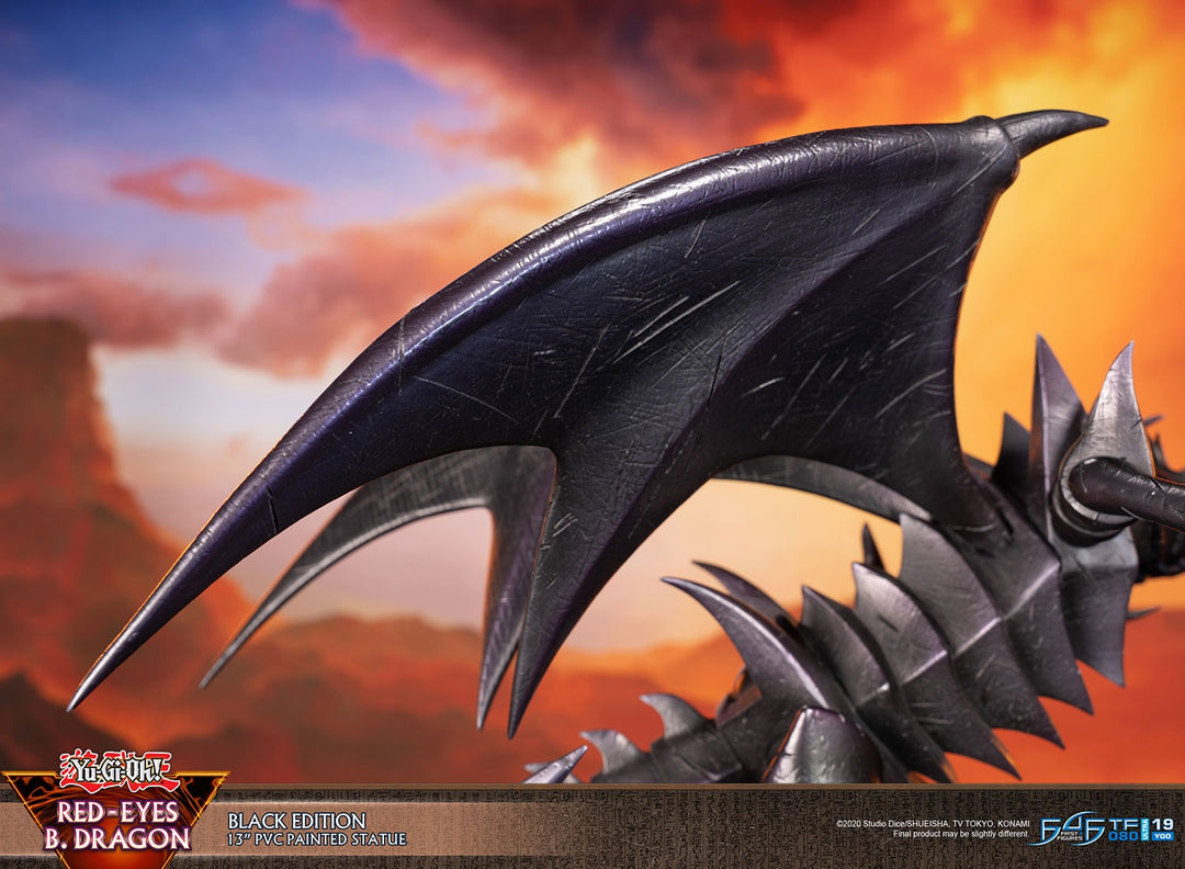 First 4 Figures - Yu-Gi-Oh! - Red-Eyes Black Dragon Black Version