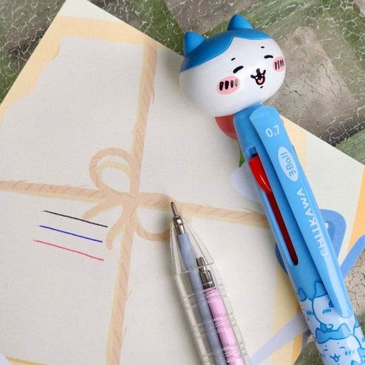Chiikawa Character 3D Figure 3 Colors Ballpoint Pen