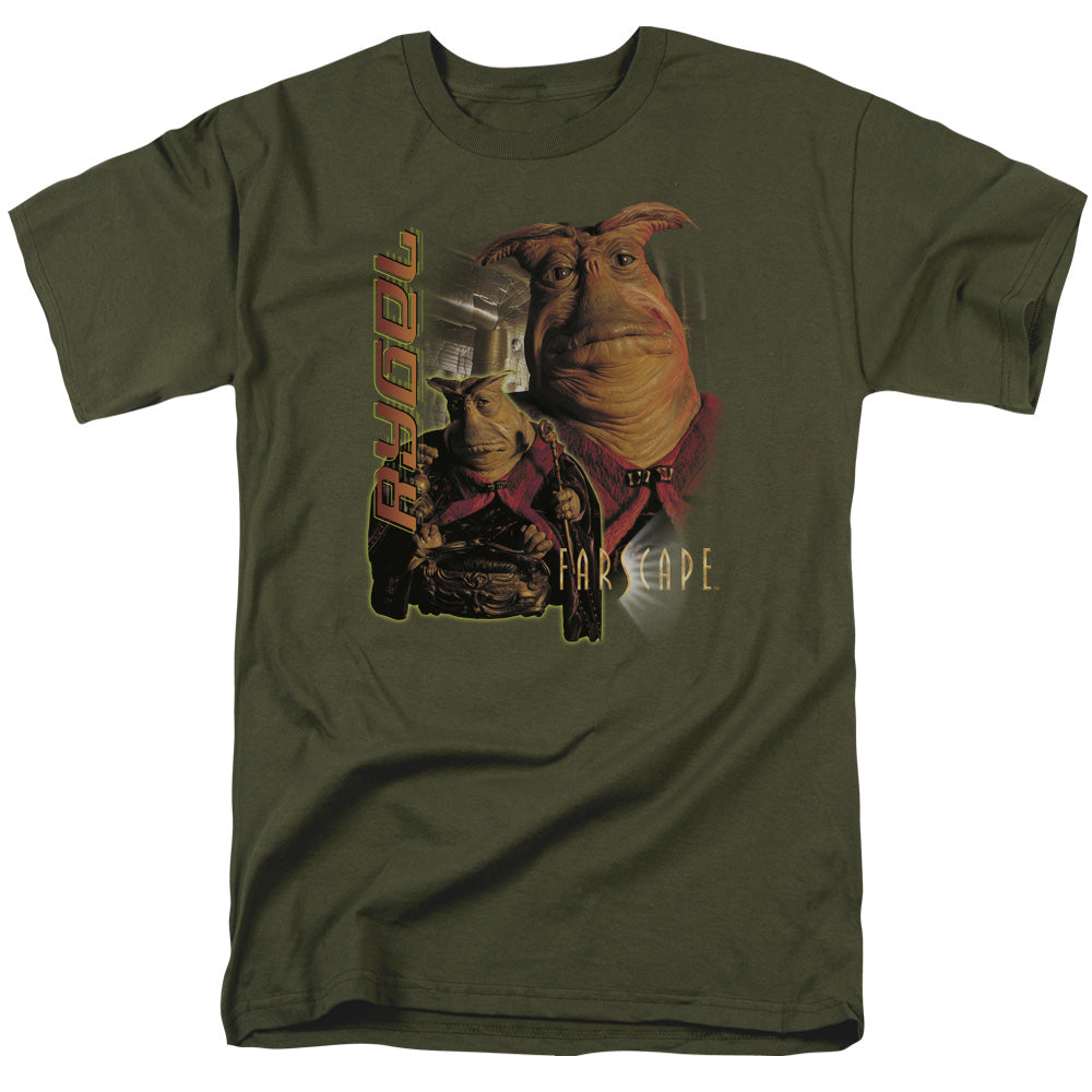 Farscape - Rygel - Adult Unisex Short Sleeve T-Shirt - Green