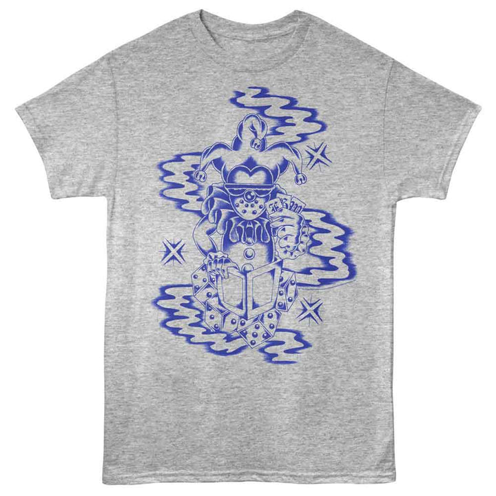 Foos Gone Wild - Jack In Box - Solid Adult Unisex Short Sleeve T-Shirt - Gray Heather