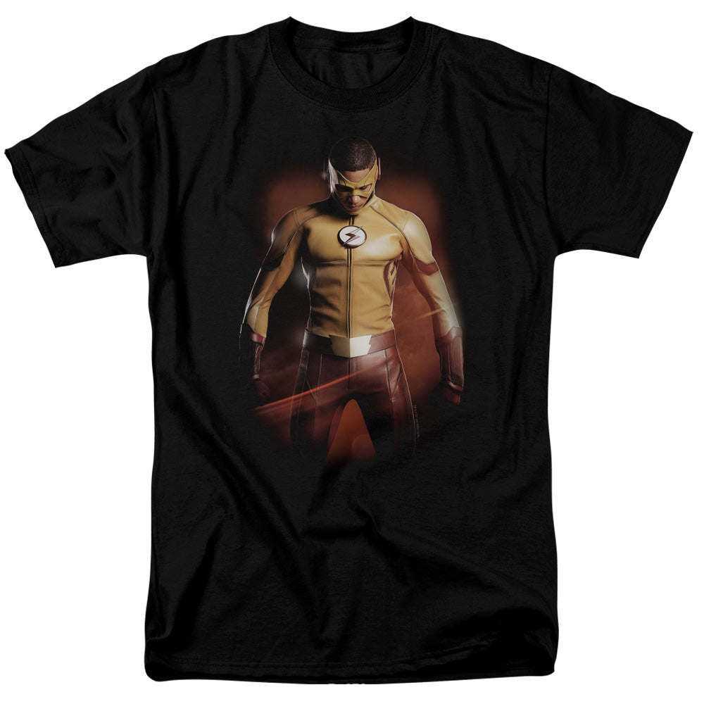 DC Comics - The Flash - Kid Flash - Adult Unisex Short Sleeve T-Shirt - Black
