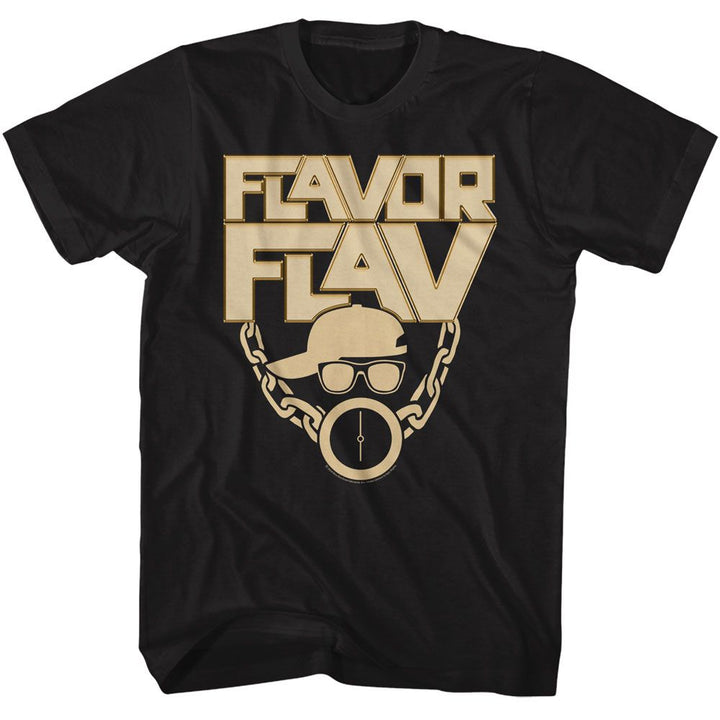 Flavor Flav - Gold Logo - American Classics Adult Short Sleeve T-Shirt