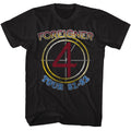 Foreigner - Tour 81 82 - American Classics - Solid Black Adult Short Sleeve T-Shirt