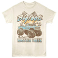Bigfoot - Dust - Licensed Adult Unisex Short Sleeve T-Shirt - Natural