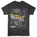 Bigfoot - Two Angles - Licensed Adult Unisex Short Sleeve T-Shirt - Smoke