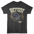 Bigfoot - 4X4X4 - Front Print Adult Short Sleeve Solid T-Shirt - Smoke