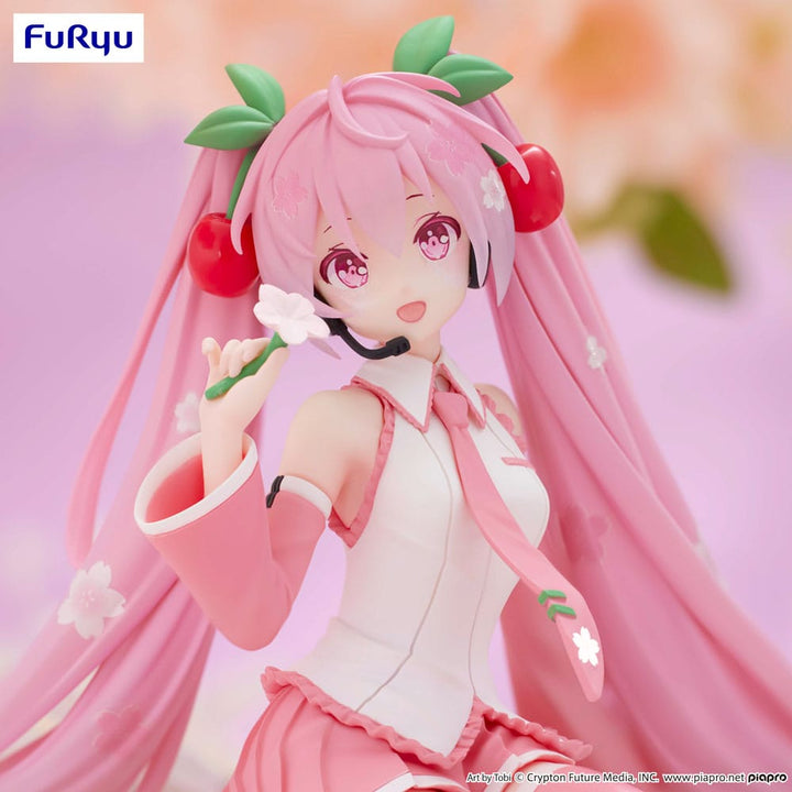 FuRyu Hatsune Miku Noodle Stopper Figure Sakura Miku 2024