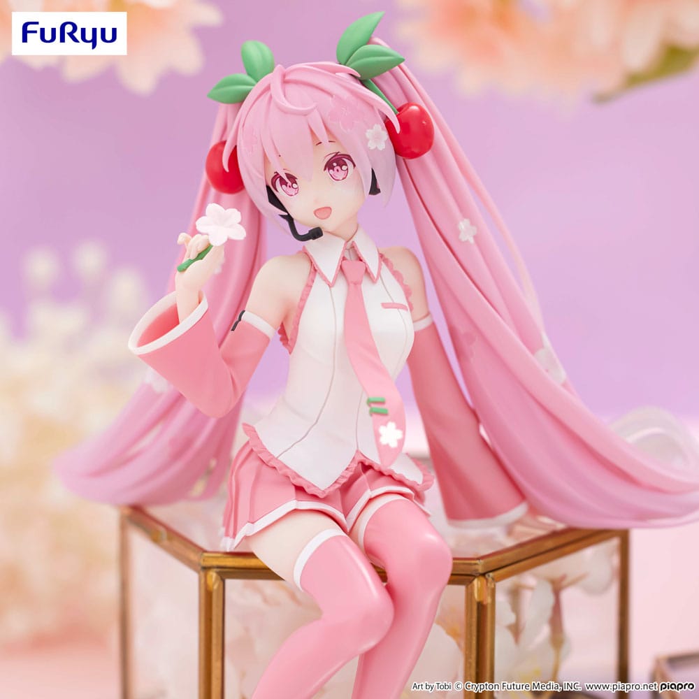 FuRyu Hatsune Miku Noodle Stopper Figure Sakura Miku 2024