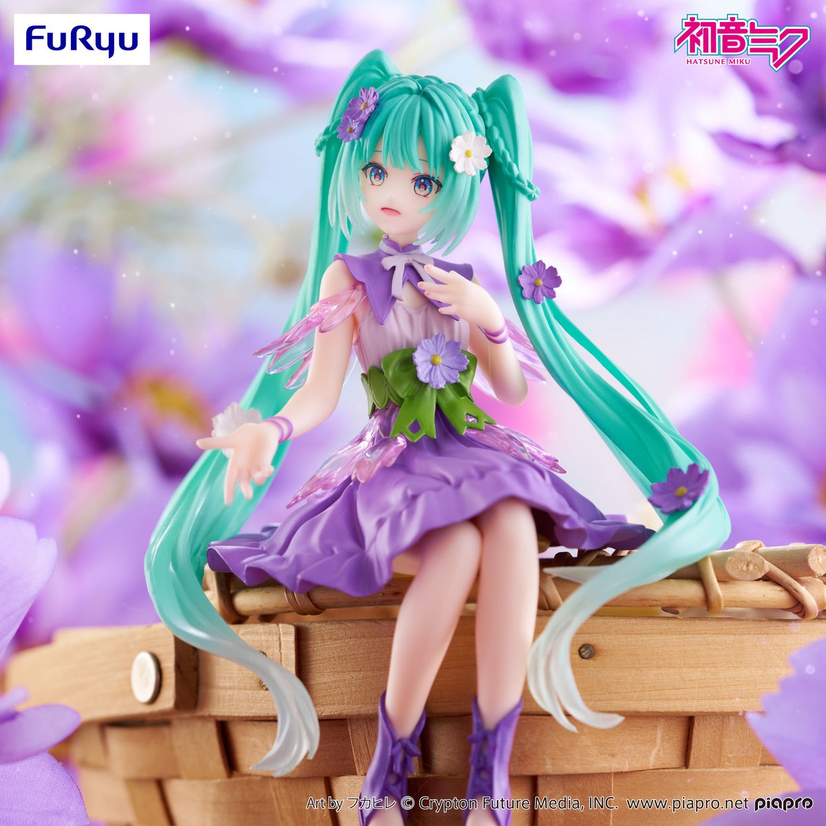 FuRyu - Vocaloid - Hatsune Miku Flower Fairy Purple Cosmos - Noodle Stopper