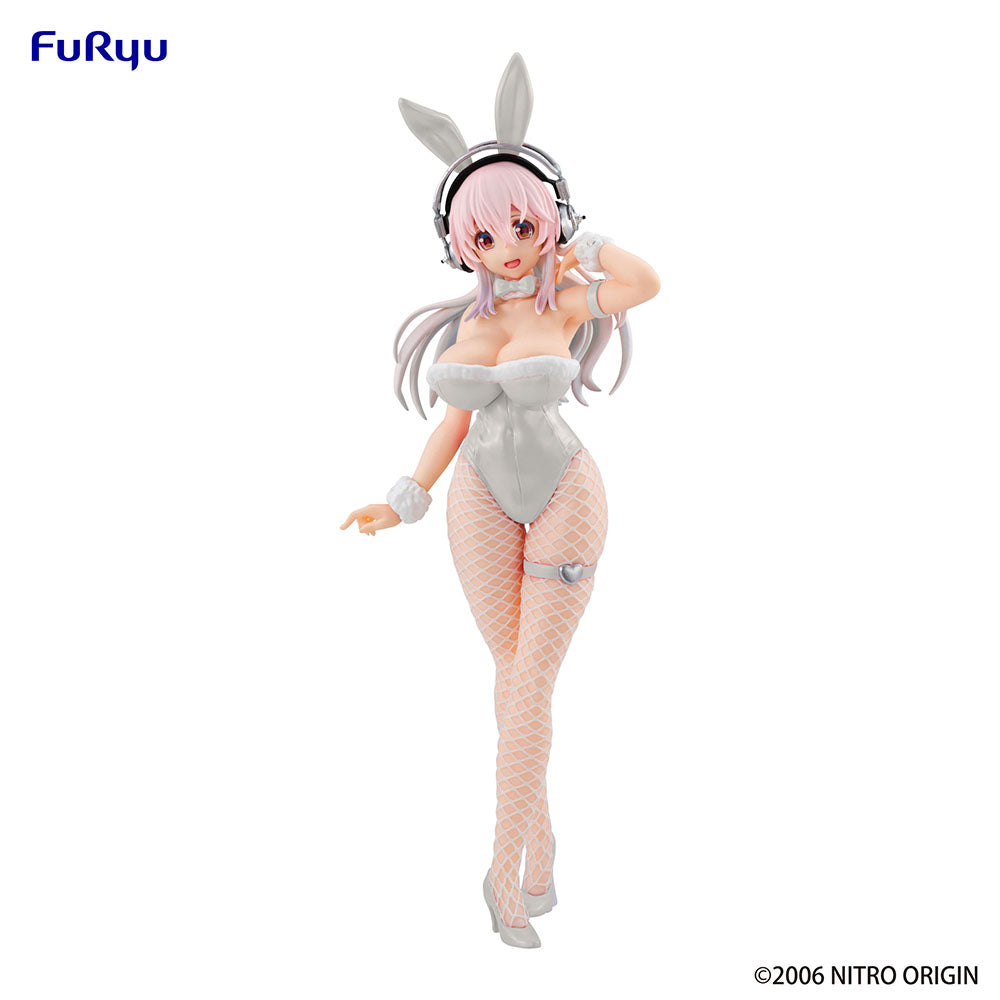 FuRyu Super Sonico Pearl White Ver. Bicute Bunnies Figure