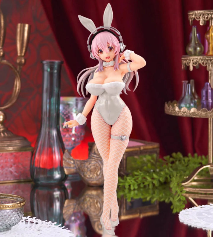 FuRyu Super Sonico Pearl White Ver. Bicute Bunnies Figure