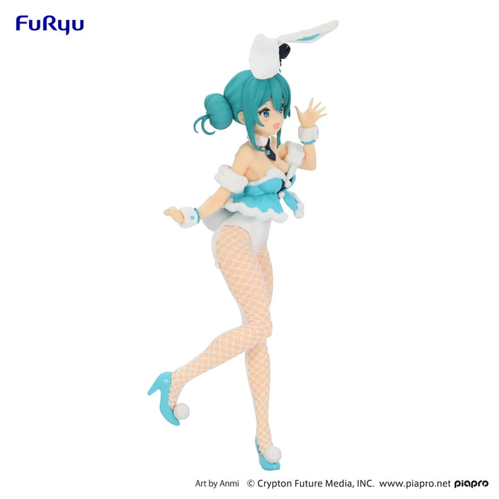 FuRyu - Vocaloid - Hatsune Miku White Rabbit BiCute Bunnies Figure