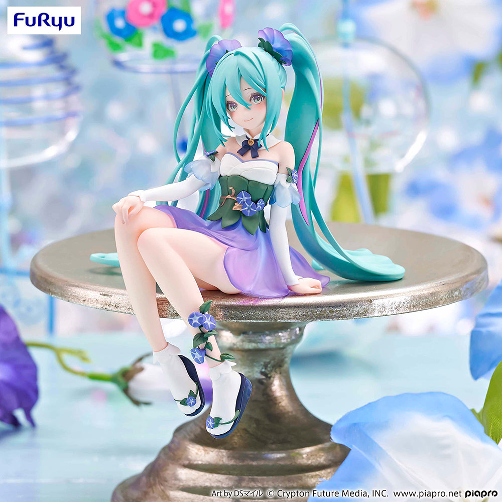 FuRyu - Vocaloid - Hatsune Miku Flower Fairy Morning Glory Ver Noodle Stopper Vocaloid Figure