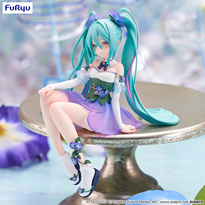 FuRyu - Vocaloid - Hatsune Miku Flower Fairy Morning Glory Ver Noodle Stopper Vocaloid Figure